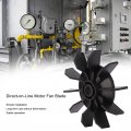 Air Compressor Fan Blade Small Accessories Direct On Line Motor 14mm Shaft 135mm Outer Diameter With 10 Vanes
