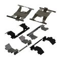 P748 Brake Pad Installation Kit For Cars Rear Position Ceramic Material 