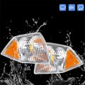 Waltyotur Turn Signal Light For Compass Replacement 2007 2008 2009 2010 Park One Passenger Side Corner Right Driver Left Lamp