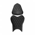 Tcmt Black Stitching Driver Passenger Seat Cushion Fit For Yamaha Yzf R6 Yzf-r6 2006-2007