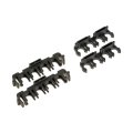 Spark Plug Wire Retainers Bracket Style For Chevy Corvette 1990 1991 Replacement 12043550 Black Plastic Set Of 4 
