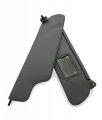 Autoguru Sunvisors Cover Skin Pvc Leather Made For Ford F150 1997-1999 Gray