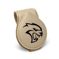 Dodge Srt Hellcat Beige Leather Magnetic Sunglass Holder Car Sun Visor Mount Clip Official Licensed 2 5 In X 3 38 