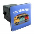 I M Trippin Retro Van Funny Humor Tow Trailer Hitch Cover Plug Insert