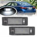 Q50 Led License Plate Light Bulbs Number Assy For Infiniti 2014-2017 Xenon White 18smd Car Tail Tag Lamp Assembly
