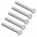 Uxcell M8x110mm Hex Bolts 304 Stainless Steel Hexagon Screw Bolt 5pcs