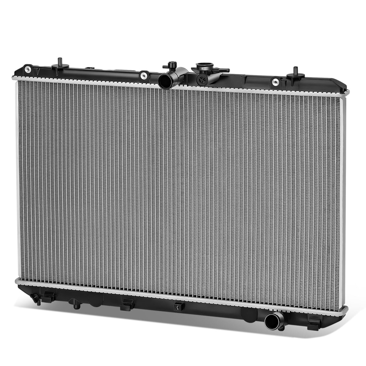 Auto Dynasty Radiator For 2011-2013 Toyota Highlander Hybrid 3 5l Dpi 13286 1-row Aluminum Cooling 1-5 16 Inlet Outlet