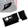Fsfy 3pcs Lhd Headlight Lamp Switch Button Panel Decor Cover Trim Carbon Fiber Piano Black For Audi Tt 8n 2001-2006 Car