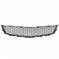 Kuafu Front Lower Grille Compatible With 2010-2015 Chevy Chevrolet Equinox Replacement For 25798747 Gm1200621 Chrome Trim Black