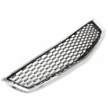 Kuafu Front Lower Grille Compatible With 2010-2015 Chevy Chevrolet Equinox Replacement For 25798747 Gm1200621 Chrome Trim Black