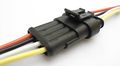 1 X Set Female And Male Connector Plug 4-way 4 Pin Waterproof Electrical Wire