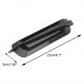 For Car Air Flow Grill Senyar 2pcs Vent Hole Covers Universal Abs Side Intake Grille Net Cover Decorative Sticker Carbon Fiber