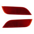 Rear Bumper Reflector Pair For Subaru Impreza 2008 To 2016 Wagon Driver And Passenger Side Capa Certified Su1184100c Su1185100c 