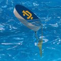 Graphics More Ithaca College Secondary Logo Floating Keychain Oval Foam Fishing Boat Buoy Key Float
