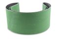 6 In X 90 80 Grit Ceramic Sanding Belts For Metal Grinding Extra Long Life 2 Pack 
