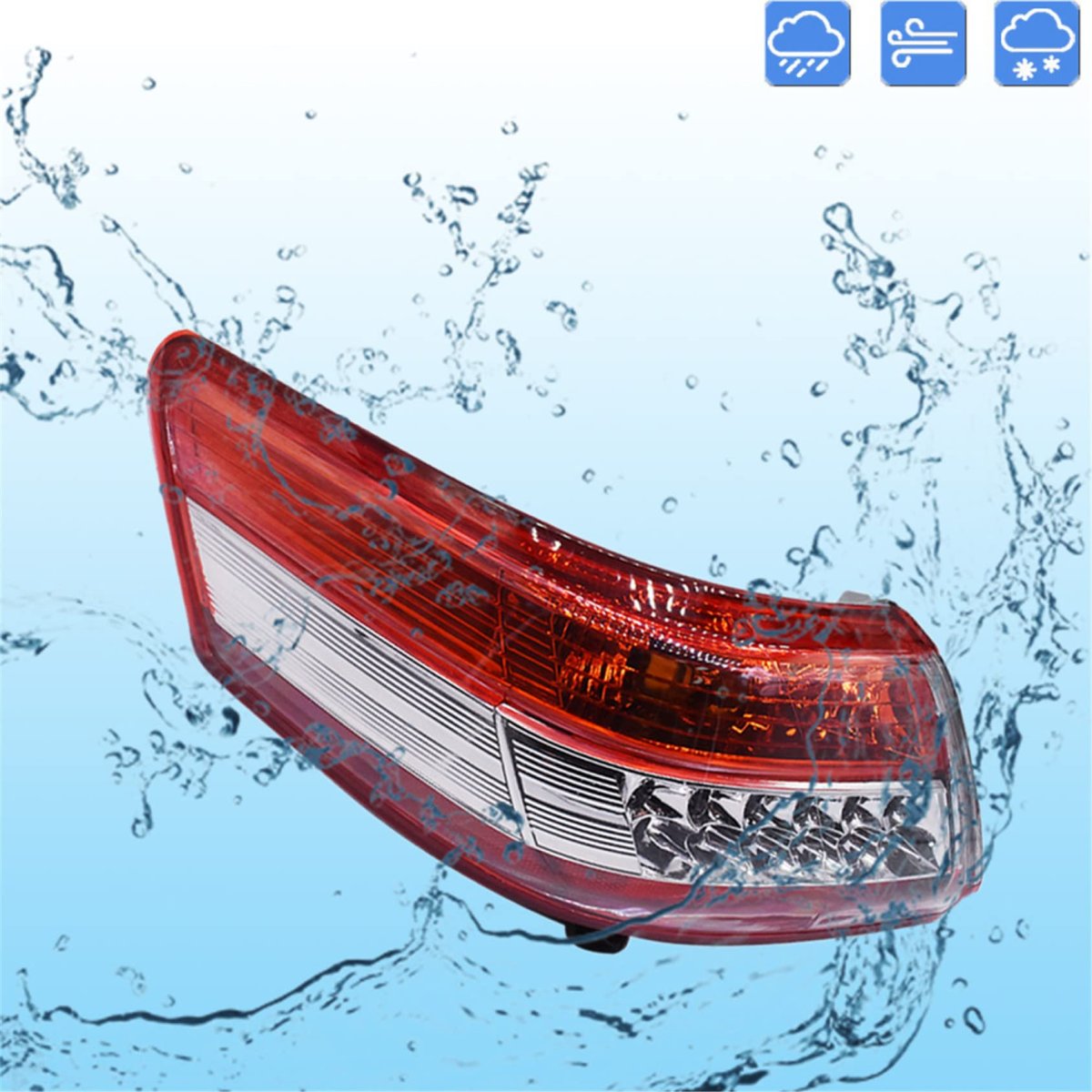 Outer Rear Left Tail Light Assembly Replacement For Camry 2010 2011 Driver Side