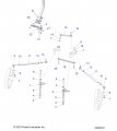 Polaris Snowmobile Drag Link Assembly Fixed Genuine Oem Part Qty 1