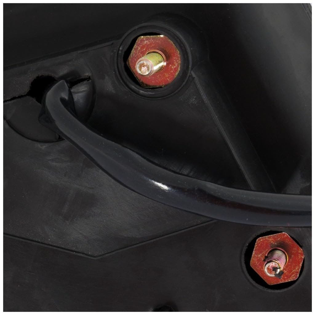 Passenger Side Door Mirror For Dodge Caliber 2010 2011 2012 Power Heated Textured Black Non Folding Replacement Ch1321365
