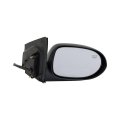 Passenger Side Door Mirror For Dodge Caliber 2010 2011 2012 Power Heated Textured Black Non Folding Replacement Ch1321365 