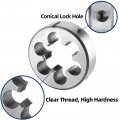 Burkit 1-5 16 -12 Un Round Threading Die X 12 Machine Thread Right Hand