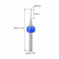 Uxcell Pcb Drill Bits 0 5mm Tungsten Carbide Rotary Tool Jewelry Cnc Engraving Print Circuit Board Micro 1 8 Inch Shank Set 10