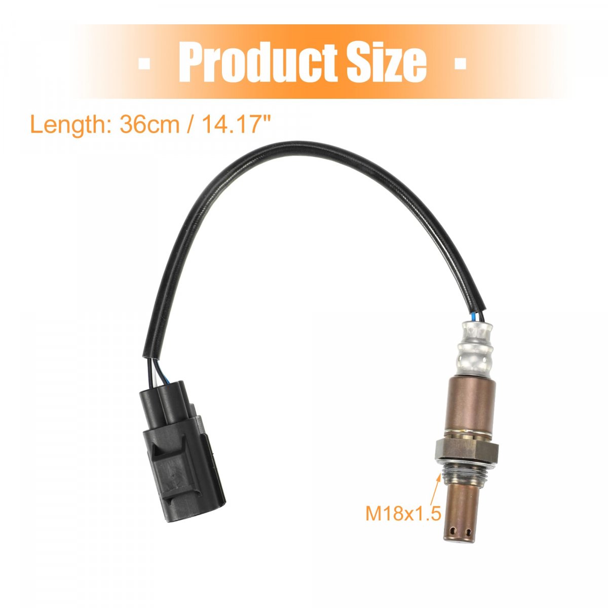1 Pcs Car O2 Oxygen Sensor Air Fuel Ratio Replacement No Mhk500840 For Land Rover Range Sport 06-09