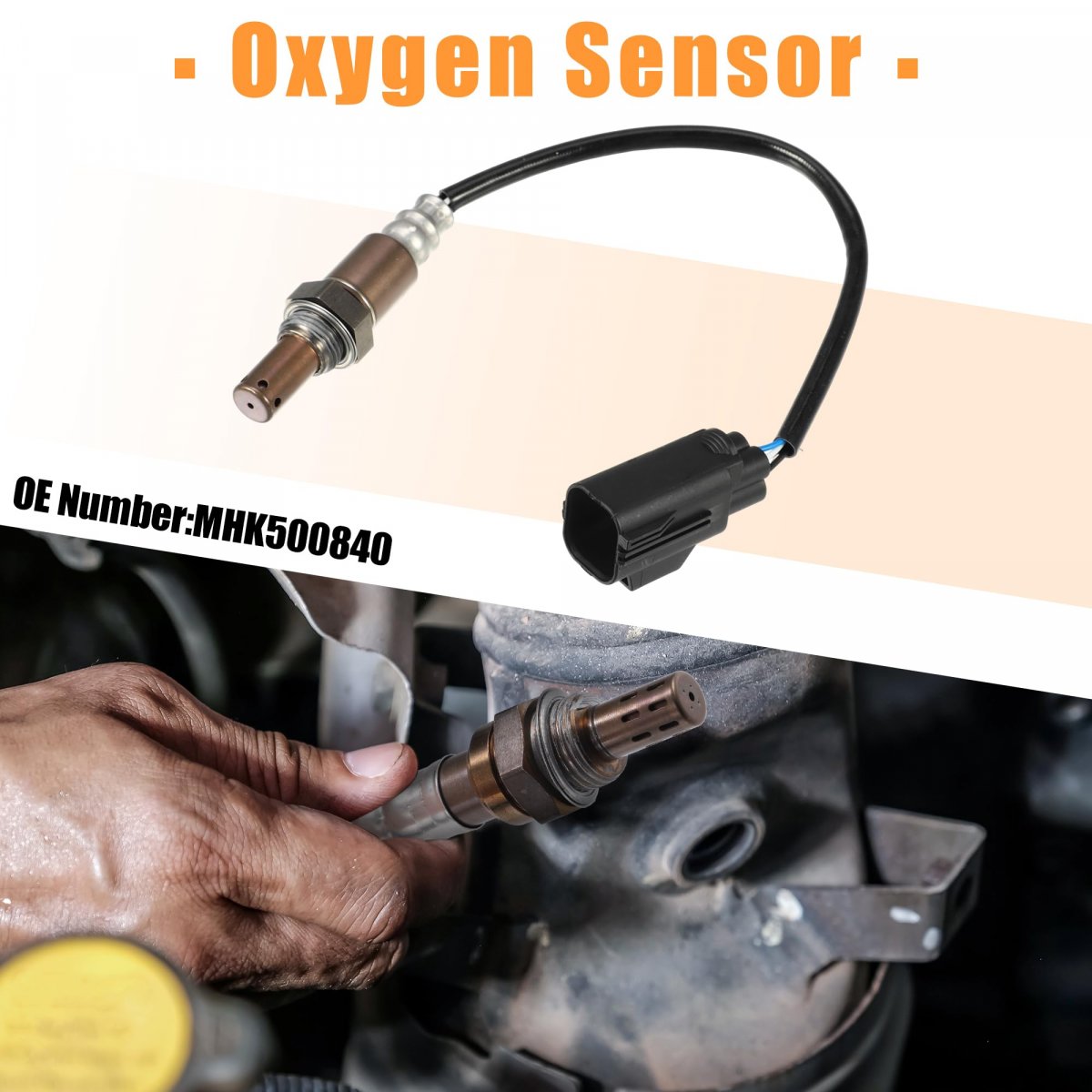 1 Pcs Car O2 Oxygen Sensor Air Fuel Ratio Replacement No Mhk500840 For Land Rover Range Sport 06-09