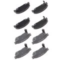 D273 D374 Brake Pads Front And Rear Disc Pad Set For Honda Civic Del Sol 1993 1997 Crx 1990 1991 Ceramic With Hardware 