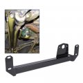 G-plus Steering Gear Box Stabilizer Bar Brace Compatible With Dodge Ram 1500 2500 3500 1994-2002 Black Iron Bracket