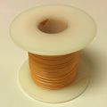 Orange 26 Gauge Solid Kynar Insulated Electronic Wire Wrap Hobby Or Crafts 500 Foot Spool 