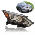 Tbvechi Headlight Assembly For 2017 2018 2019nissan Rogue Sport Passenger Slde Halogen Headlamp Replacement Lens R 
