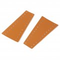 Motorcycle Handlebar Hand Grips With Leather Covers Wraps 2pcs Brake Clutch Lever Handle Cover For Khaki