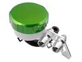 Green Cnc Machined Brake Clutch Motorcycle Racing Master Cylinder Fluid Reservoir Tank Oil Cup For Kawasaki Zx1100 Zx-11 1990