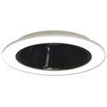 Halo Recessed 1421mb1 4-inch Trim with Specular Black Reflector White 