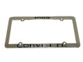 1969 Corvette License Plate Frame Chrome