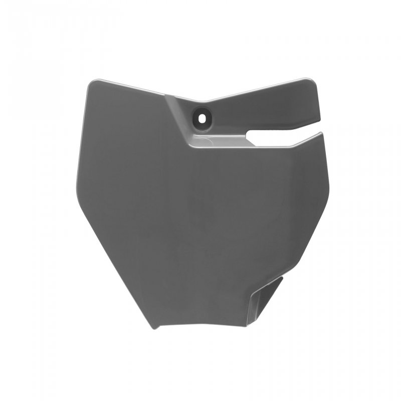 Polisport 8665700003 A Robust And Durable Front Number Holder For Motorcycles Ktm In Grey