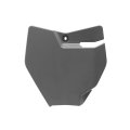 Polisport 8665700003 A Robust And Durable Front Number Holder For Motorcycles Ktm In Grey 