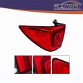 Outer Left Driver Side Tail Light Assembly For Pilot 2016 2017 2018 And Passport Ex L Elite 2022 2023 Replacement 33550tg7a01