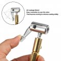 X Autohaux 1 Pcs 15 8 Flexible Tire Inflator Hose Adapter M6 Thread Size Air Chuck With For Standard Valve Fine Release