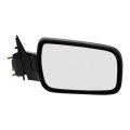 Door Mirror For Ford Taurus 2008 2009 Passenger Side Chrome Power Heated Manual Folding With Memory And Puddle Light Replaces 