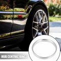 X Autohaux 4pcs Od 71 6mm To Id 67 1mm Aluminium Alloy Car Hub Centric Rings Wheel Bore Center Spacer