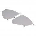 Fydun Front Door Upper Cover Trim Panel Left Right 2117270148 For Benz W211 2003-2006 Grey