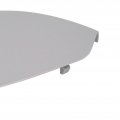 Fydun Front Door Upper Cover Trim Panel Left Right 2117270148 For Benz W211 2003-2006 Grey