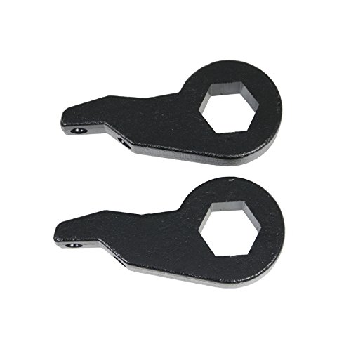 Rocktrix Leveling Kit Torsion Bar Keys Forged Steel Adjustable 1-3 Inch Lift For 2001-2010 Chevrolet Silverado 1500 2500 3500