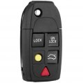 Aintier 2 X Key Fob Shell Case For Volvo S60 S80 V70 Xc60 Xc70 Xc90 1998-2016 Lqnp2tapu5