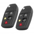 Aintier 2 X Key Fob Shell Case For Volvo S60 S80 V70 Xc60 Xc70 Xc90 1998-2016 Lqnp2tapu5