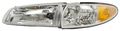 Driver Side Headlight Assembly Composite For Pontiac Grand Prix Partslink Number Gm2502170 Waterproof Clear Lens Incandescent 