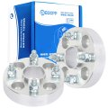 1 25 In Wheel Spacers 4x100 54 1mm Bore With 12x1 5 Lug Nuts 2 Piece Set For Miata Tercel 323 Corolla Yaris Prius And Rio