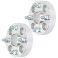 1 25 In Wheel Spacers 4x100 54 1mm Bore With 12x1 5 Lug Nuts 2 Piece Set For Miata Tercel 323 Corolla Yaris Prius And Rio