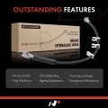 A-premium Rear Center Brake Hydraulic Hose Compatible With Ford Models F-150 1989-1995 F-250 F-350 1992-1997 For Hd 1997